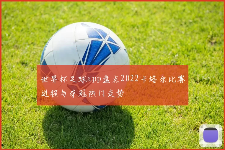 世界杯足球app盘点2022卡塔尔比赛进程与夺冠热门走势